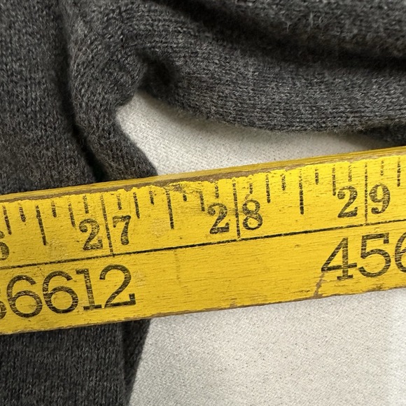 The Foundry Pullover 1/4 Zip Long Sleeve Sweater Men's 3XLT‎ Gray Big And Tall - Picture 4 of 6